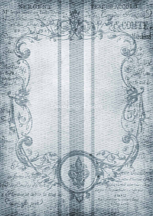 Decoupage Paper - DQ - DQRP0426 - Spring Grain Sack - Rice Paper