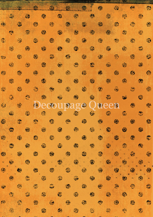 Decoupage Paper - DQ - DQRP0789 - Orange Dots