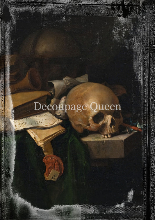 Decoupage Paper - DQ - DQRP0792 - Vanitas 1