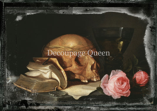 Decoupage Paper - DQ - DQRP0793 - Vanitas 2