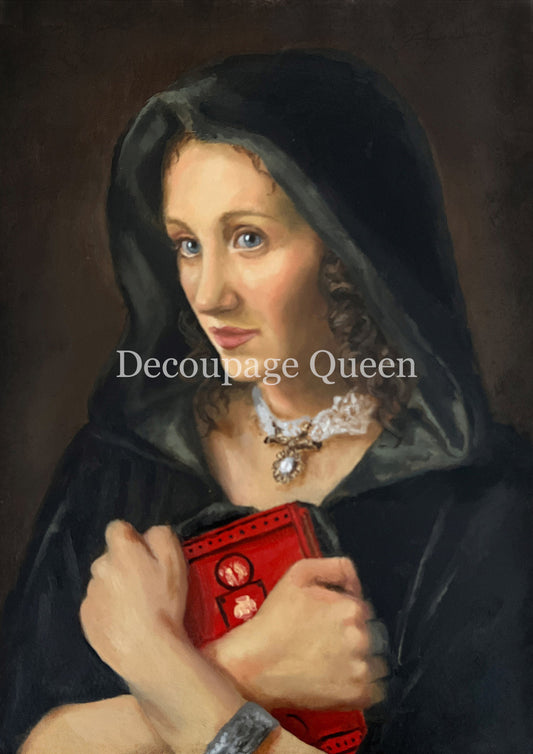 Decoupage Paper - DQ - DQRP0814 - Teresa Rene Art-Keeper of Secrets