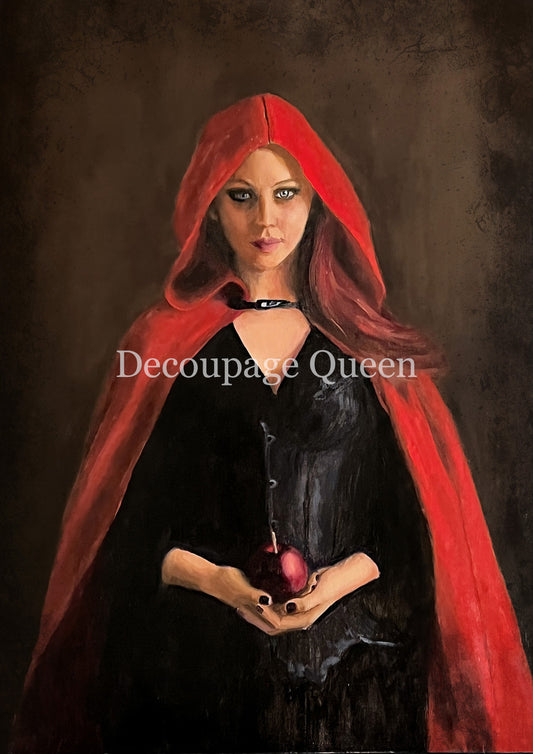 Decoupage Paper - DQ - DQRP0816 - Teresa Rene Art-The Temptress