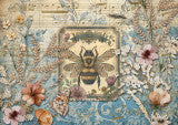Decoupage Paper - DQ - DQRP0858 - Bee Friend - Rice Paper