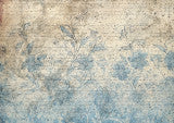 Decoupage Paper - DQ - DQRP0863 - Vintage Blue Together - Rice Paper