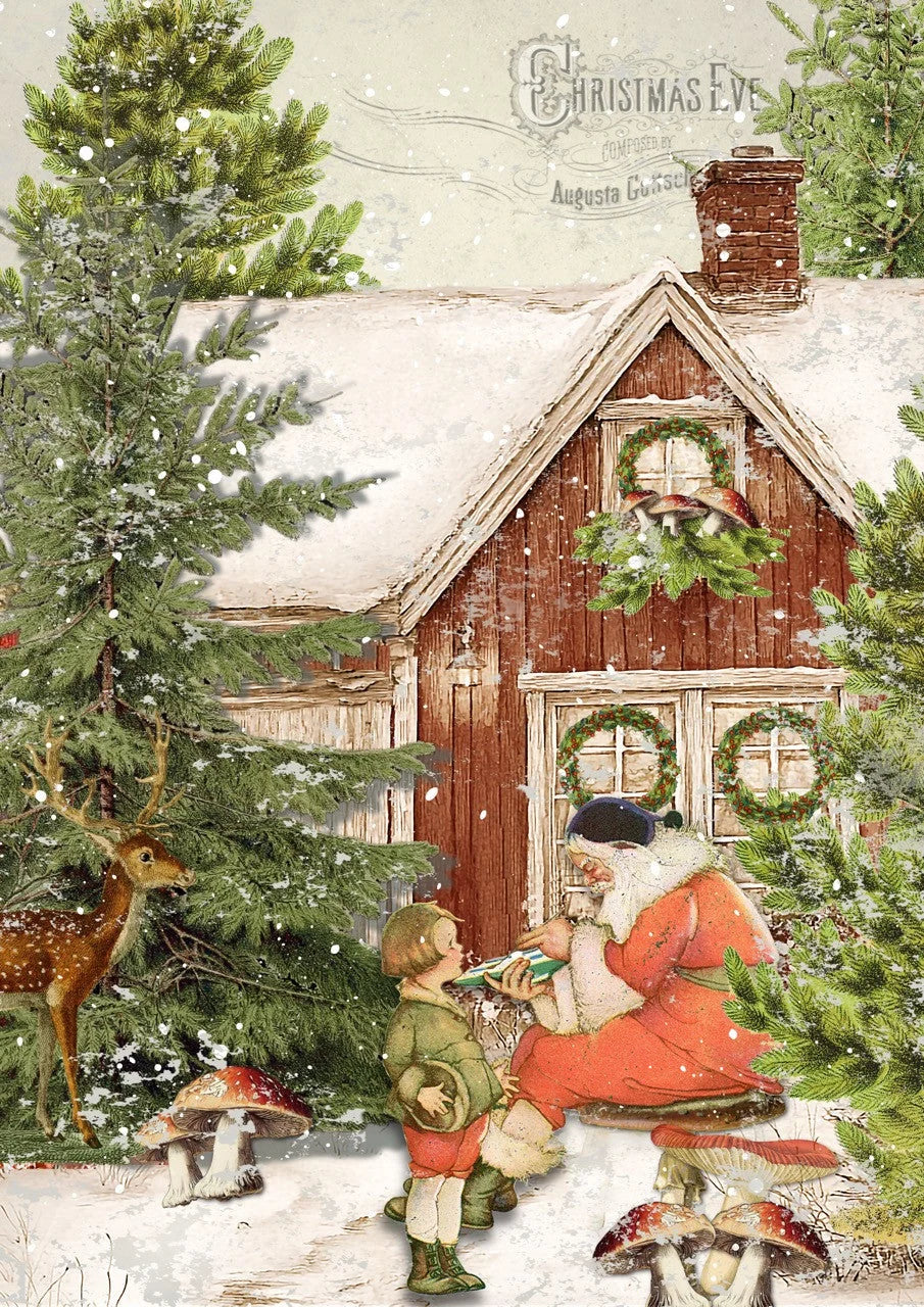 Decoupage Paper - DQ - DQRP0908 - A4 - December 24 - Rice Paper