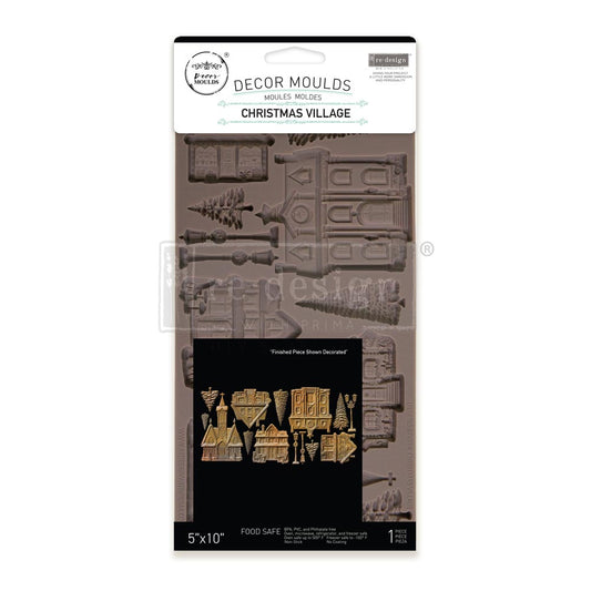 Decor Moulds - Redesign - Christmas Village - 5"X10"