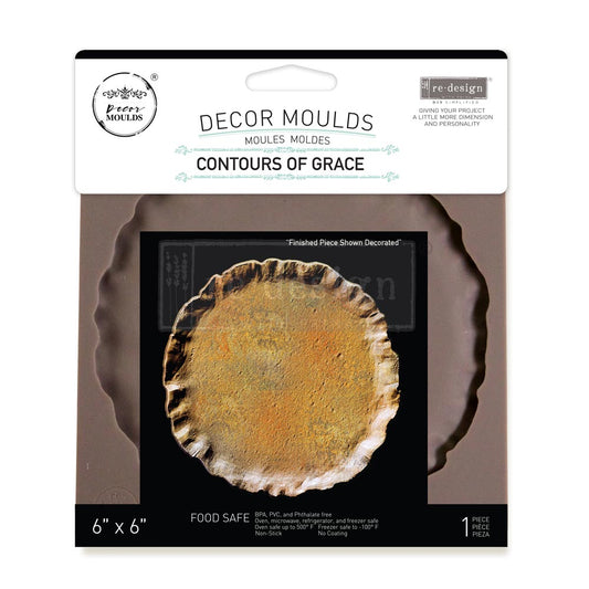 Decor Moulds - Redesign - Contours of Grace - 6" x 6"