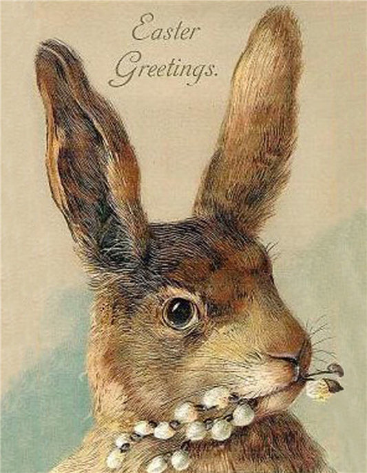 Decoupage Paper - Monahan Papers- E0066 - Easter Greetings - 11X17