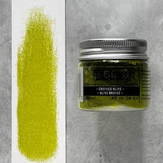 Tim Holtz - Embossing Glaze -Crushed Olive (26) -1 oz