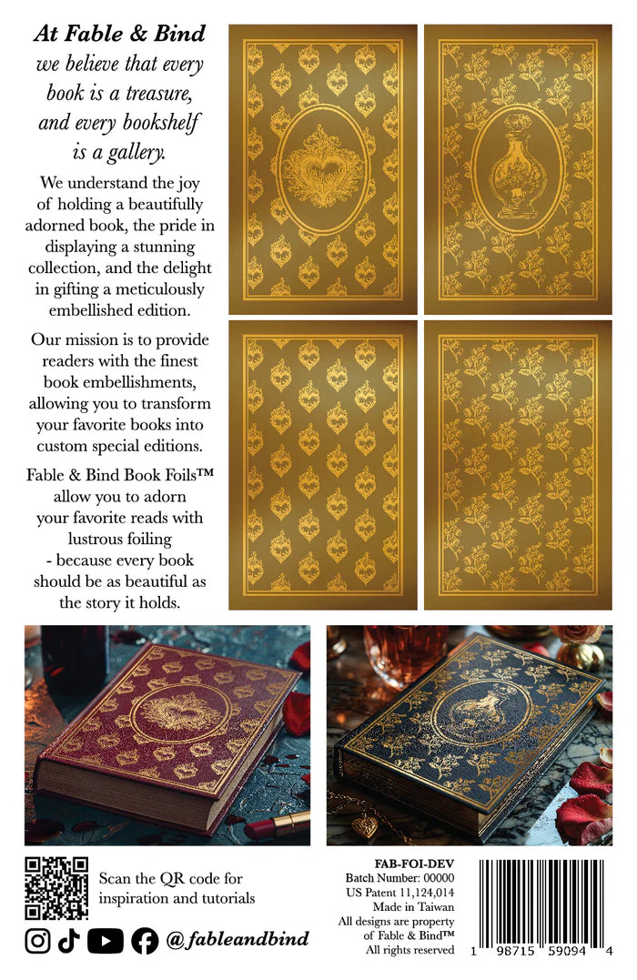 Transfers - Fable&Bind - 6.5"x10" - Devotion (4 sheets)