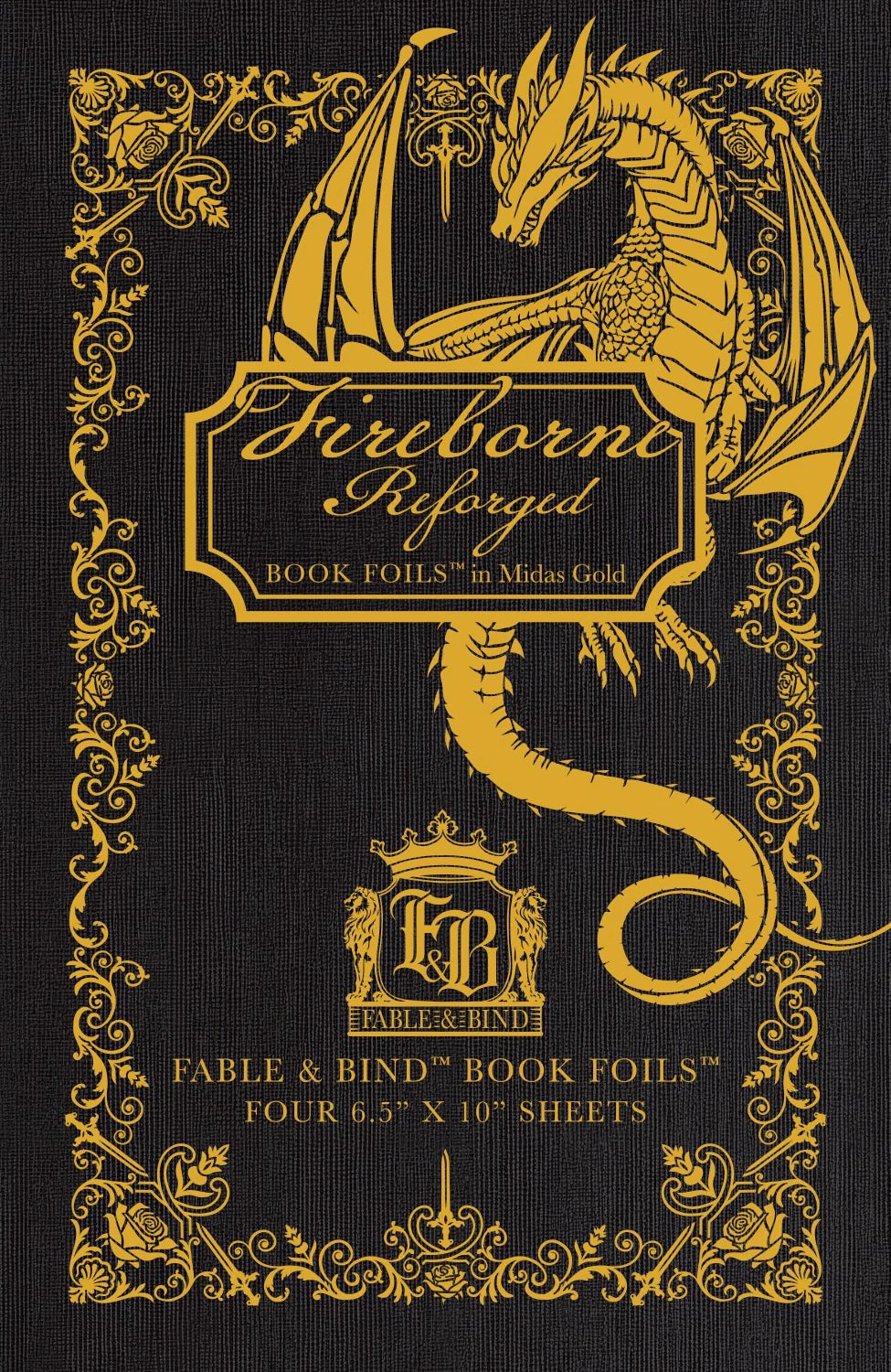 Transfers - Fable&Bind - 6.5"x10" - Fireborne Reforged (4 sheets)