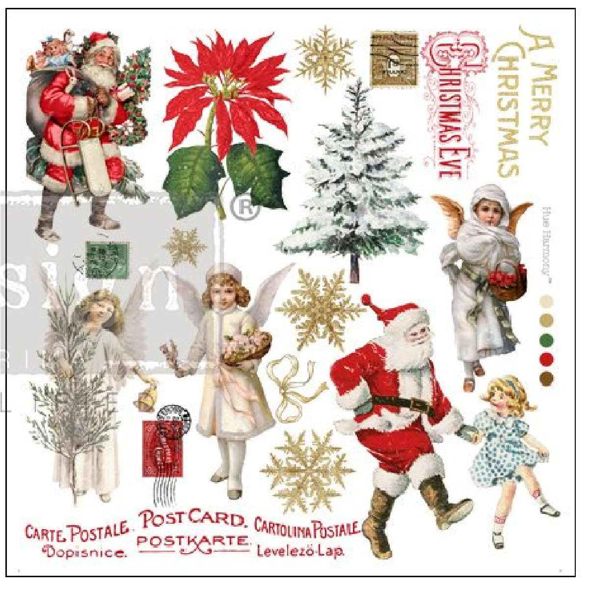 Transfers Maxi 12" x 12"- Holiday Traditions (2 sheets)