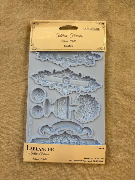 Decor Moulds - LaBlanche - Emblem 5"x8" - LBMF135