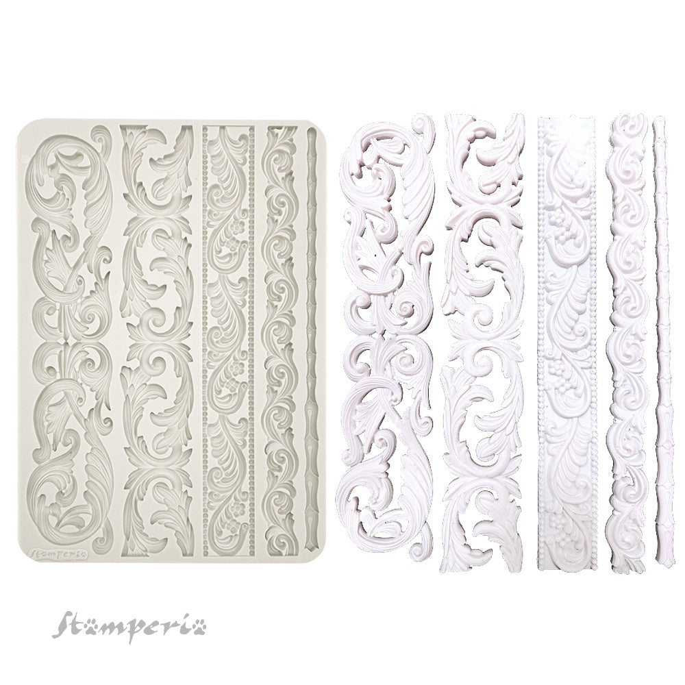 Stamperia - Art Stories - KACMA401 - Moulds - A4 - Stripes