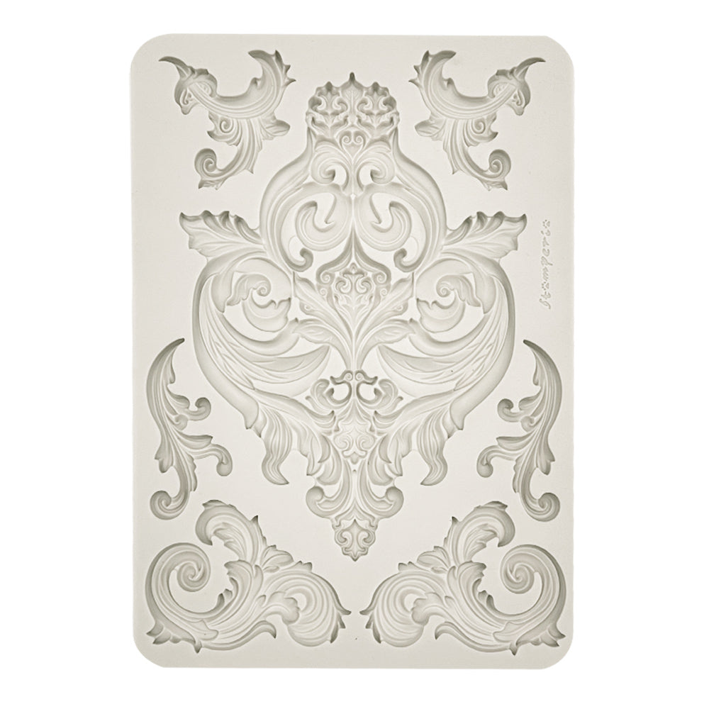 Stamperia - Art Stories - KACMA404 - Moulds - A4 - Frieze and Corners