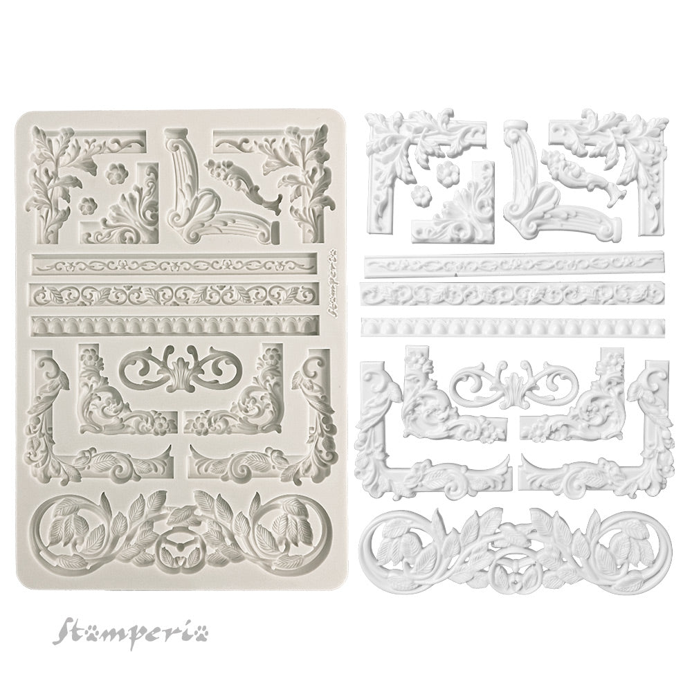 Stamperia - Art Stories - KACMA405 - Moulds - A4 - Frames