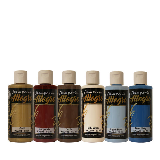 Paints - Stamperia - Selection 6 Allegro - KALKIT50 - The Nutcracker - Acrylic