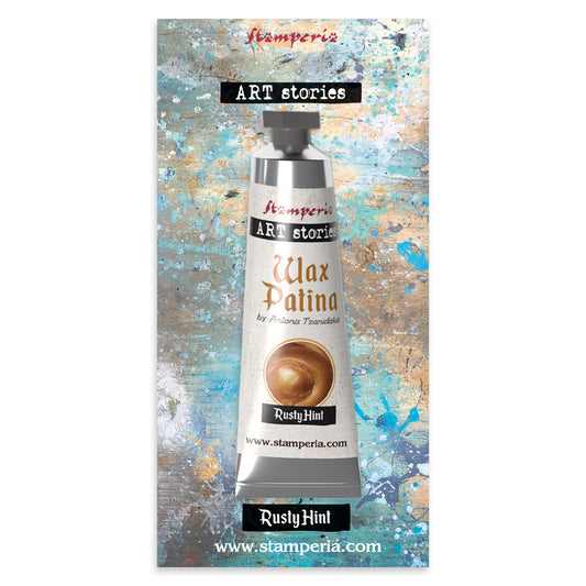 Stamperia - Art Stories - KECW02 - Wax Patina - Rusty Hint - 40ml