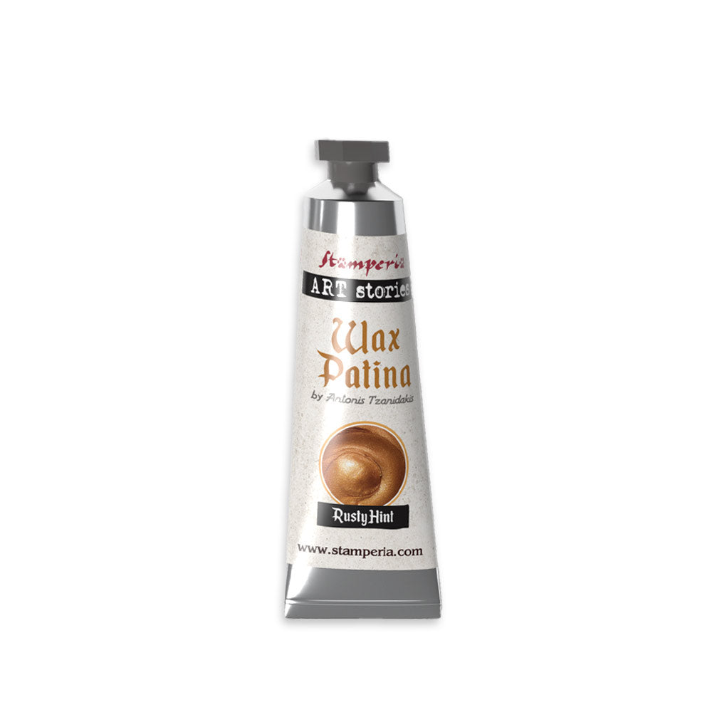 Stamperia - Art Stories - KECW02 - Wax Patina - Rusty Hint - 40ml