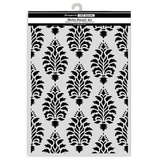 Stamperia - Art Stories - KSTDA3002 - Stencils - A3 - Tapestry 1