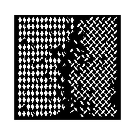 Stencils - Stamperia - KSTDQ082 - 18X18cm (7"x7") - Around the World - Double Texture