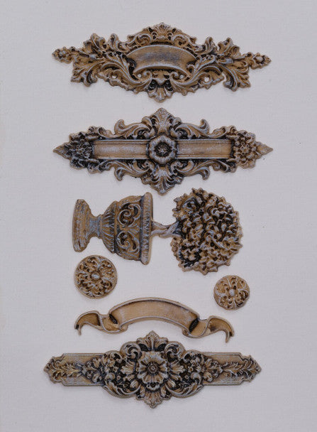 Decor Moulds - LaBlanche - Emblem 5"x8" - LBMF135
