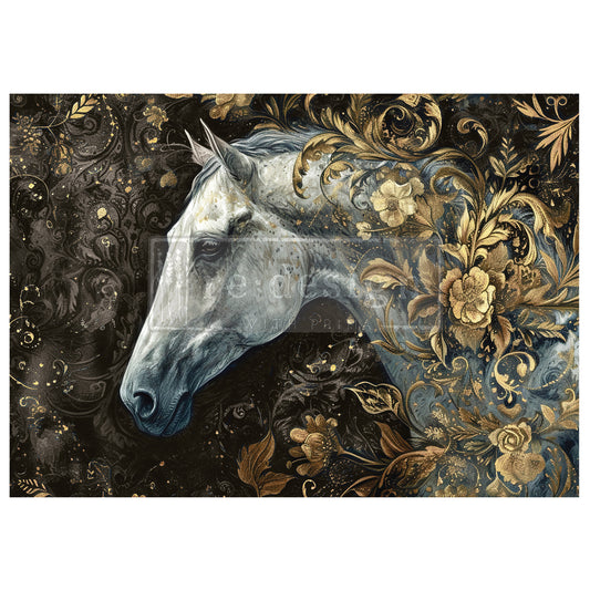 Decoupage Paper - Redesign - A1 - Majestic Gallop - 23" x 33" Fiber