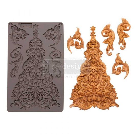 Decor Moulds - redesign - Glorious Tree - 5"x8"x8mm