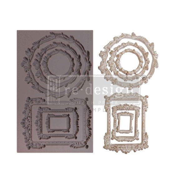 Decor Moulds - redesign - Astrid (Retired)- 5"x8"x8mm