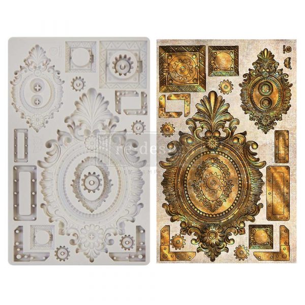 Decor Moulds - redesign - Grungy Frames- 5"x8"x8mm