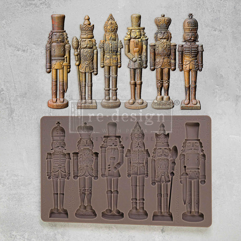 Decor Moulds - Redesign - Nutcracker Magic - 5"x8"x8mm