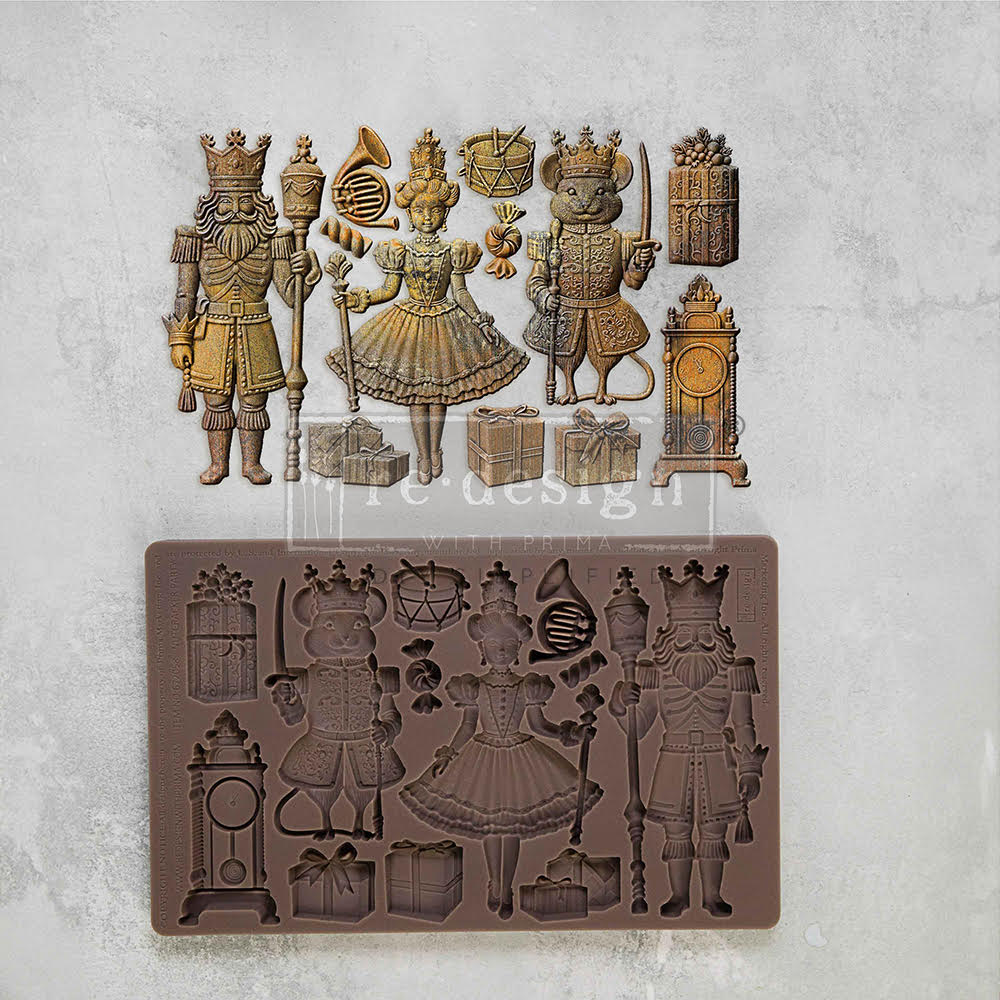 Decor Moulds - Redesign - Nutcracker Party - 5"x8"x8mm