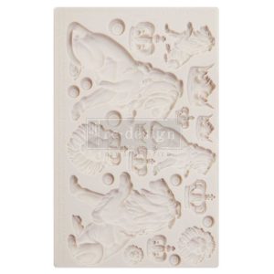 Decor Moulds - redesign - Regal Lions (Finnabair) - 5"x8"x8mm