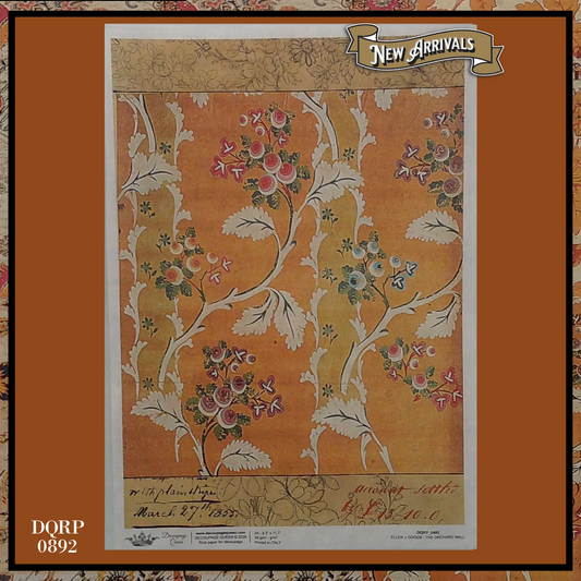 Decoupage Paper - DQ - DQRP0892 - The Orchard Wall-Harvest Field - Rice Paper