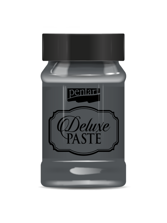 Pentart - Deluxe Paste - Anthracite- 100ml