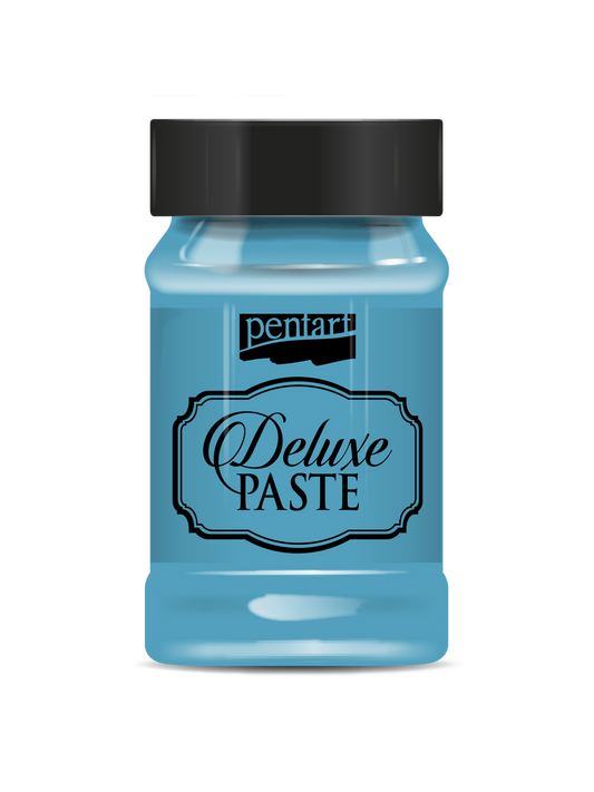 Pentart - Deluxe Paste - Lagoon Blue - 100ml