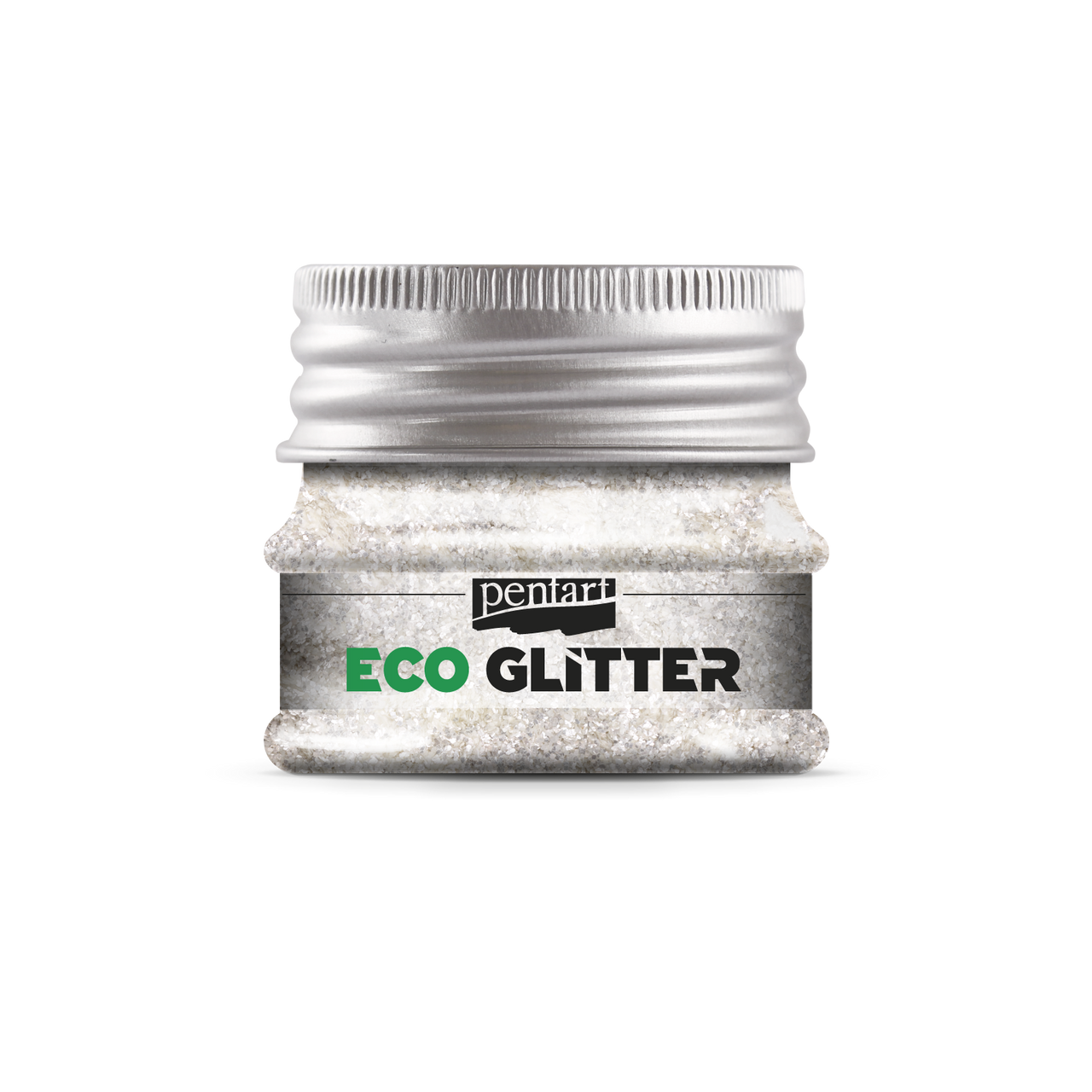 Pentart - Eco Glitter - Silver - Extra Fine - 15g