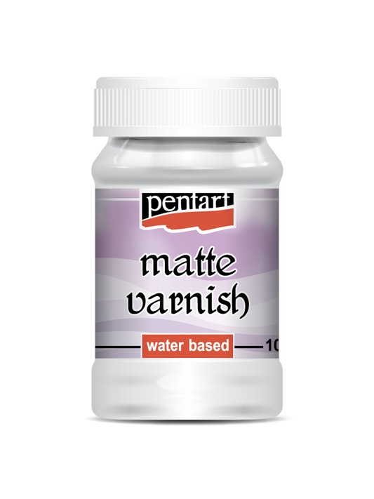 Pentart - Varnish -Water Based Matte Varnish - 100ml