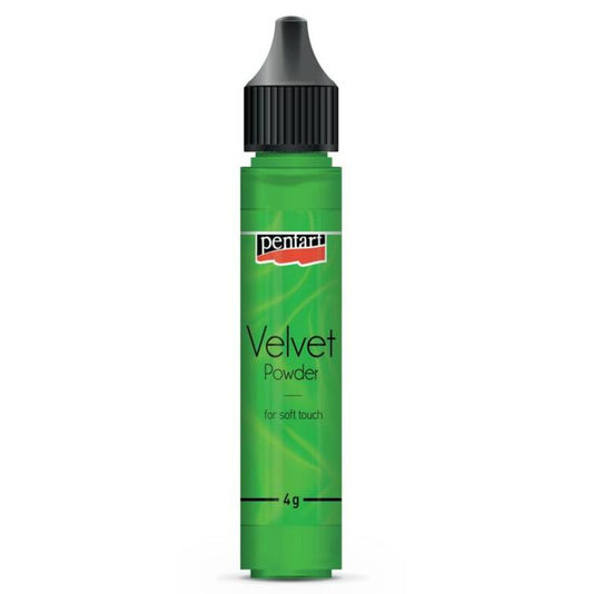Pentart - Velvet Powder - Green - 2g