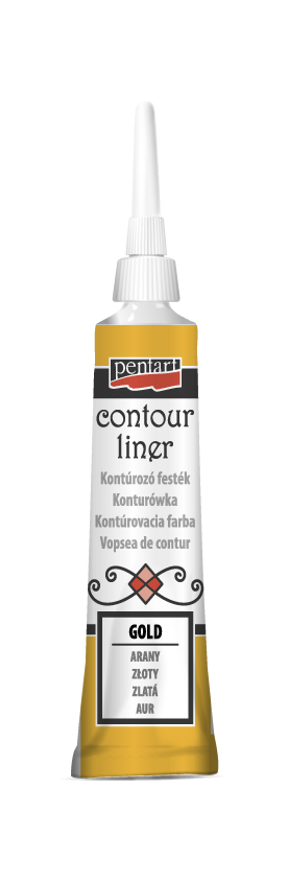 Pentart - Contour Liner - Gold - 20ml