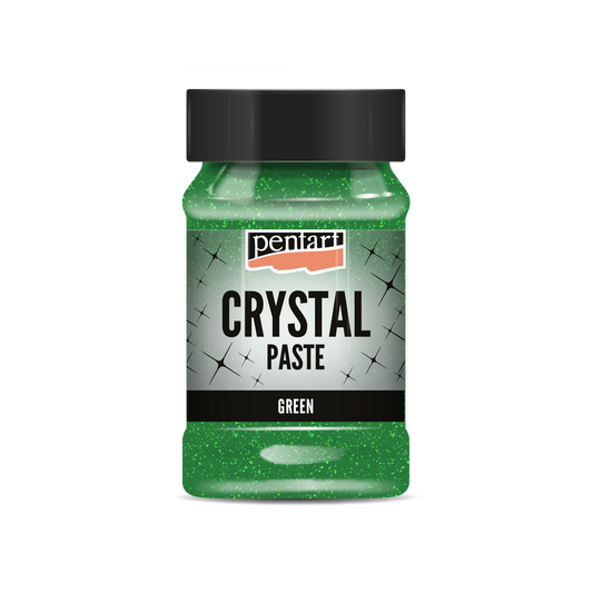 Pentart - Crystal Paste - Green - 100ml