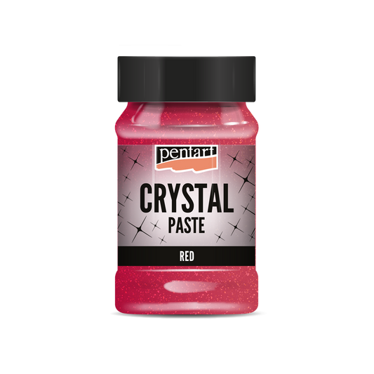 Pentart - Crystal Paste - Red - 100ml