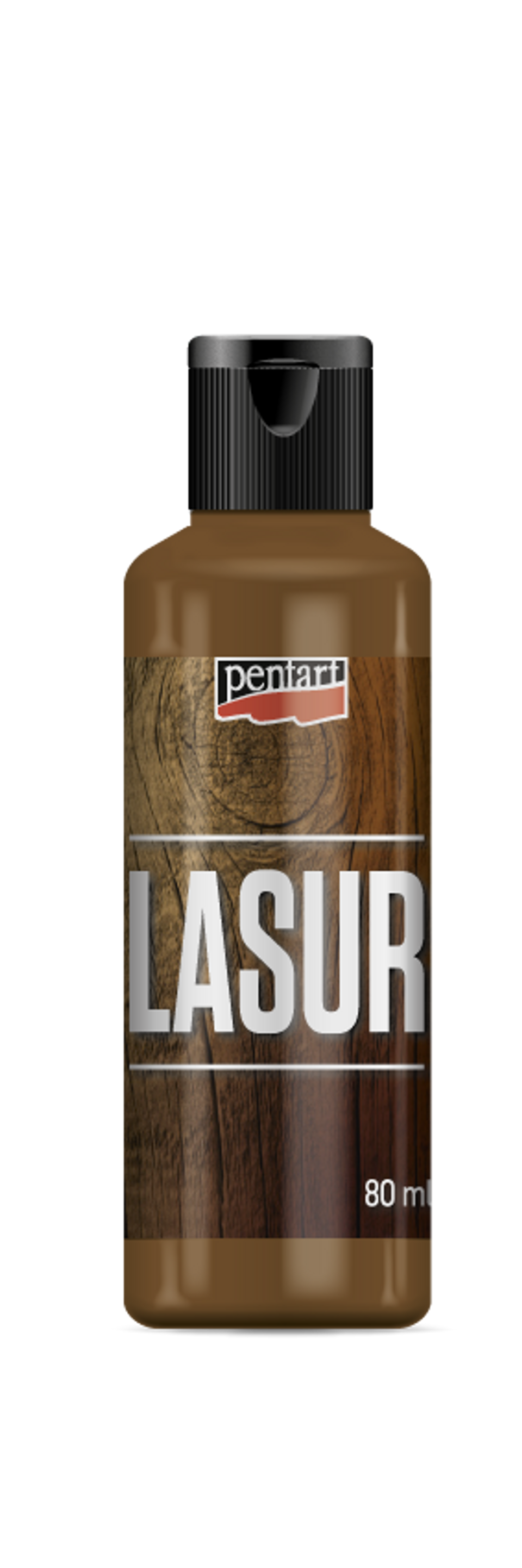 Pentart - Lasur Stains - Brown - 80ml