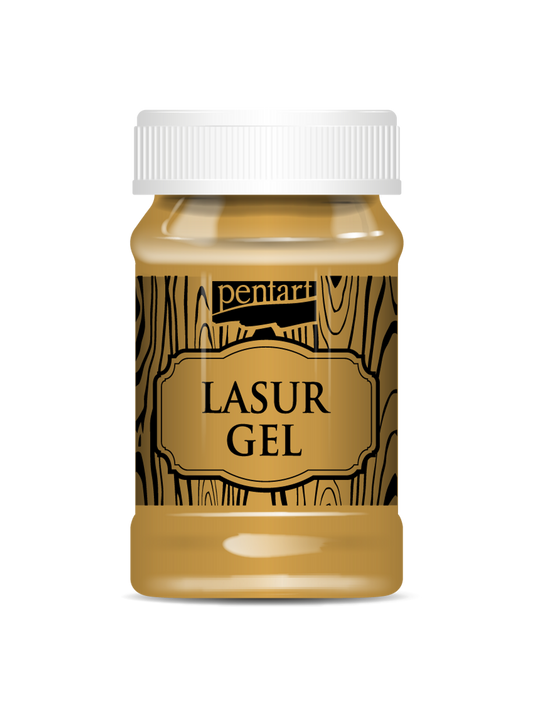Pentart - Lasur Gel Stain - Pine - 100ml