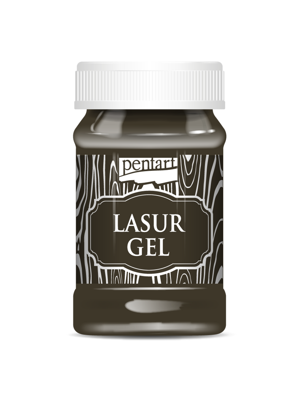 Pentart - Lasur Gel Stain - Walnut - 100ml