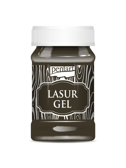 Pentart - Lasur Gel Stain - Walnut - 100ml