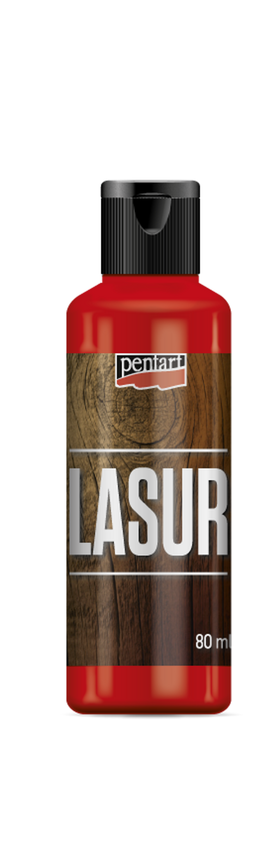 Pentart - Lasur Stains - Red - 80ml