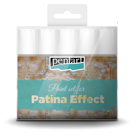 Pentart - Effect - Patina Effect - Paint Set - 5 piece set -5x20ml