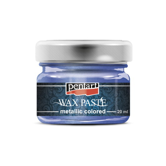 Pentart - Wax Paste - Metallic Blue - 20ml