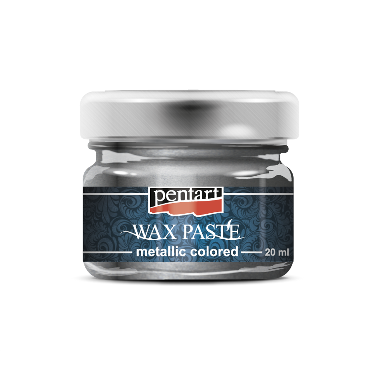 Pentart - Wax Paste - Metallic Graphite - 20ml